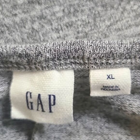 GAP Gray Softspun T-Shirt Dress, Longsleeve,  Size XL - Picture 7 of 8